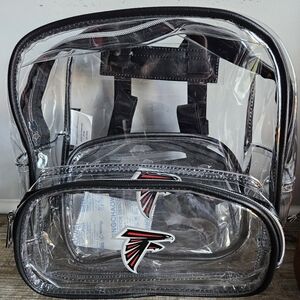 *NEW* Atlanta Falcons Clear Stadium Bag Set